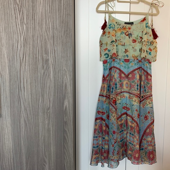 Anthropologie Printed Dress - Picture 4 of 11